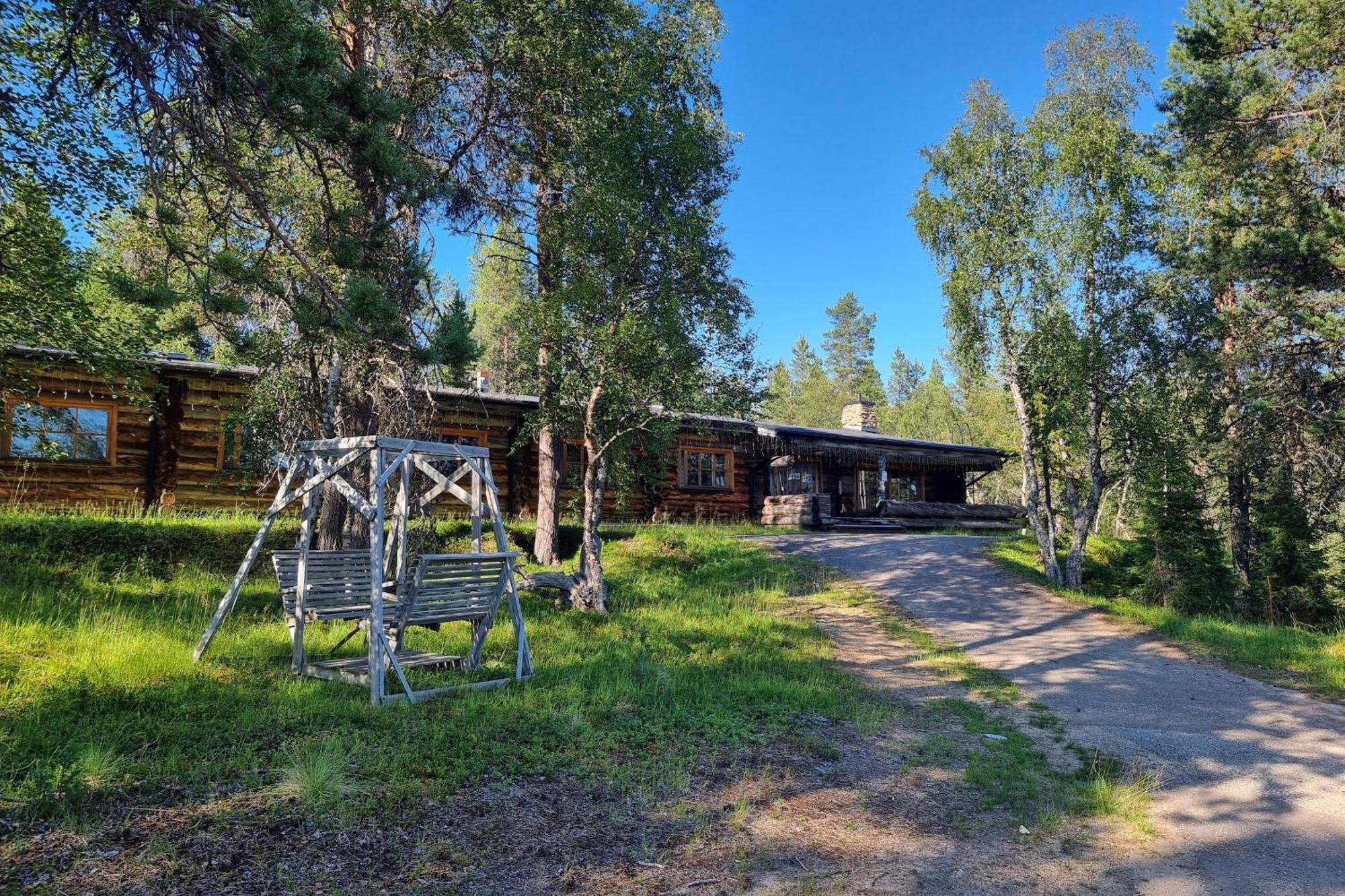 Kuukkeli Log Houses Aurora Resort Saariselkä Exteriör bild