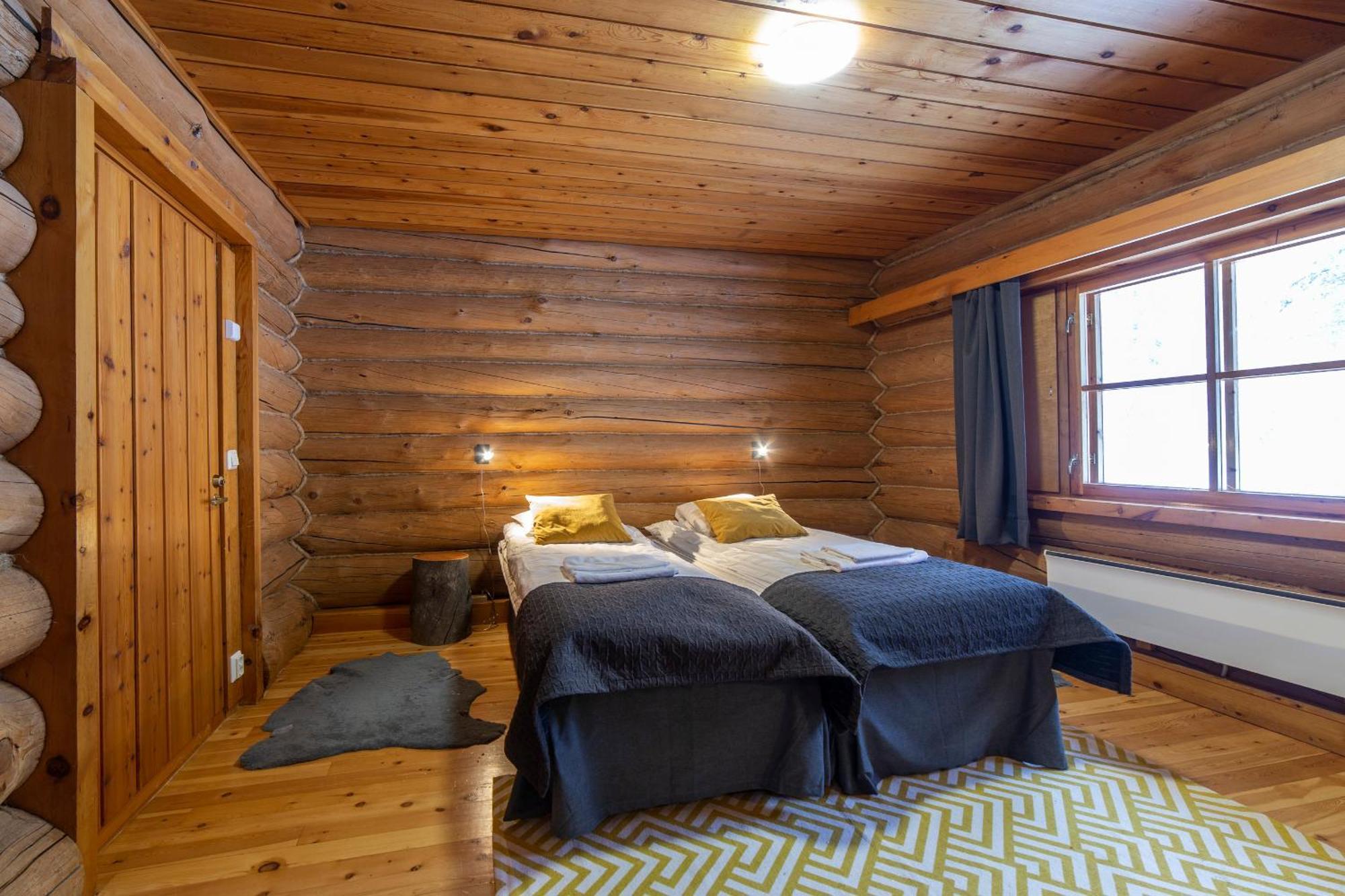 Kuukkeli Log Houses Aurora Resort Saariselkä Exteriör bild