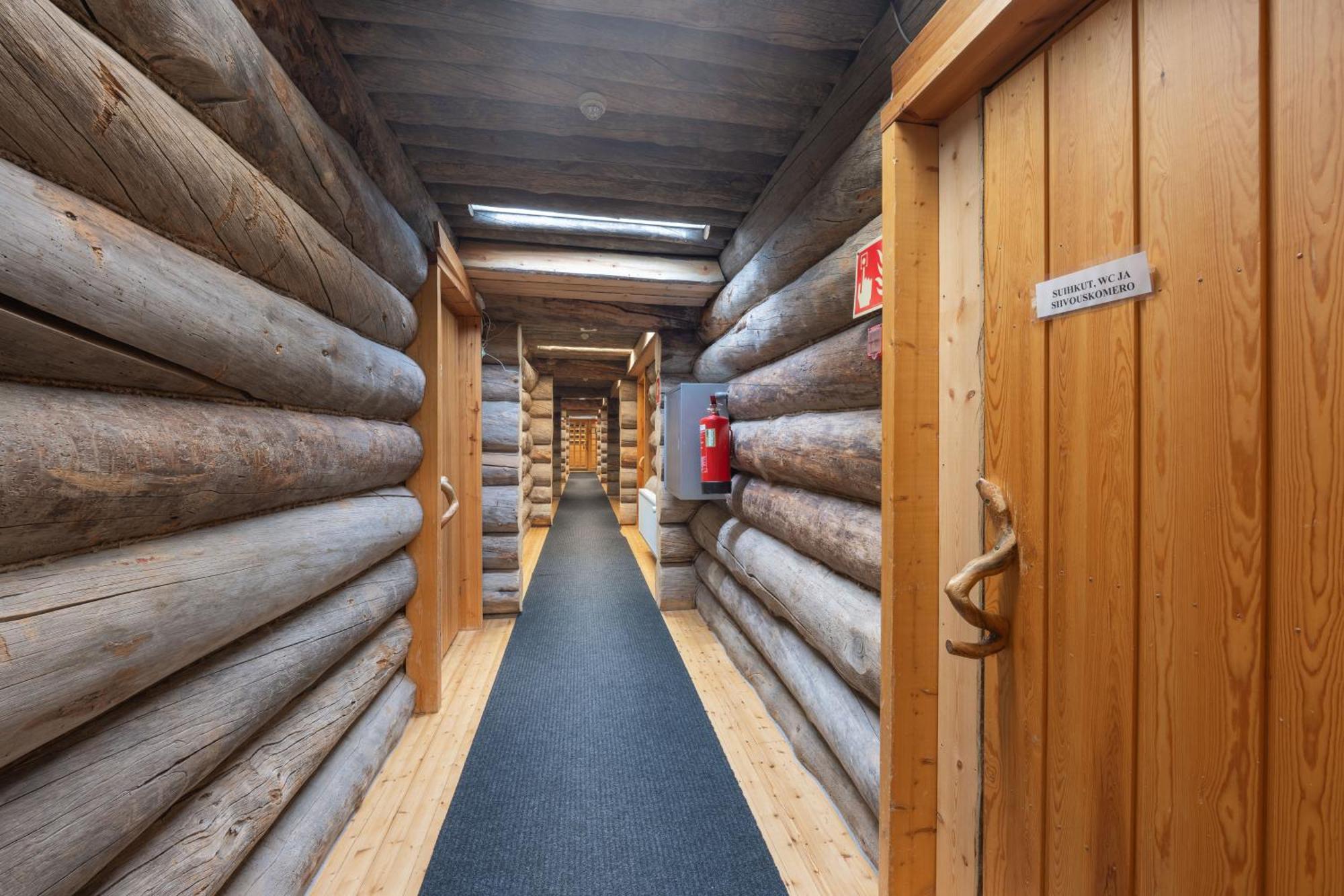 Kuukkeli Log Houses Aurora Resort Saariselkä Exteriör bild