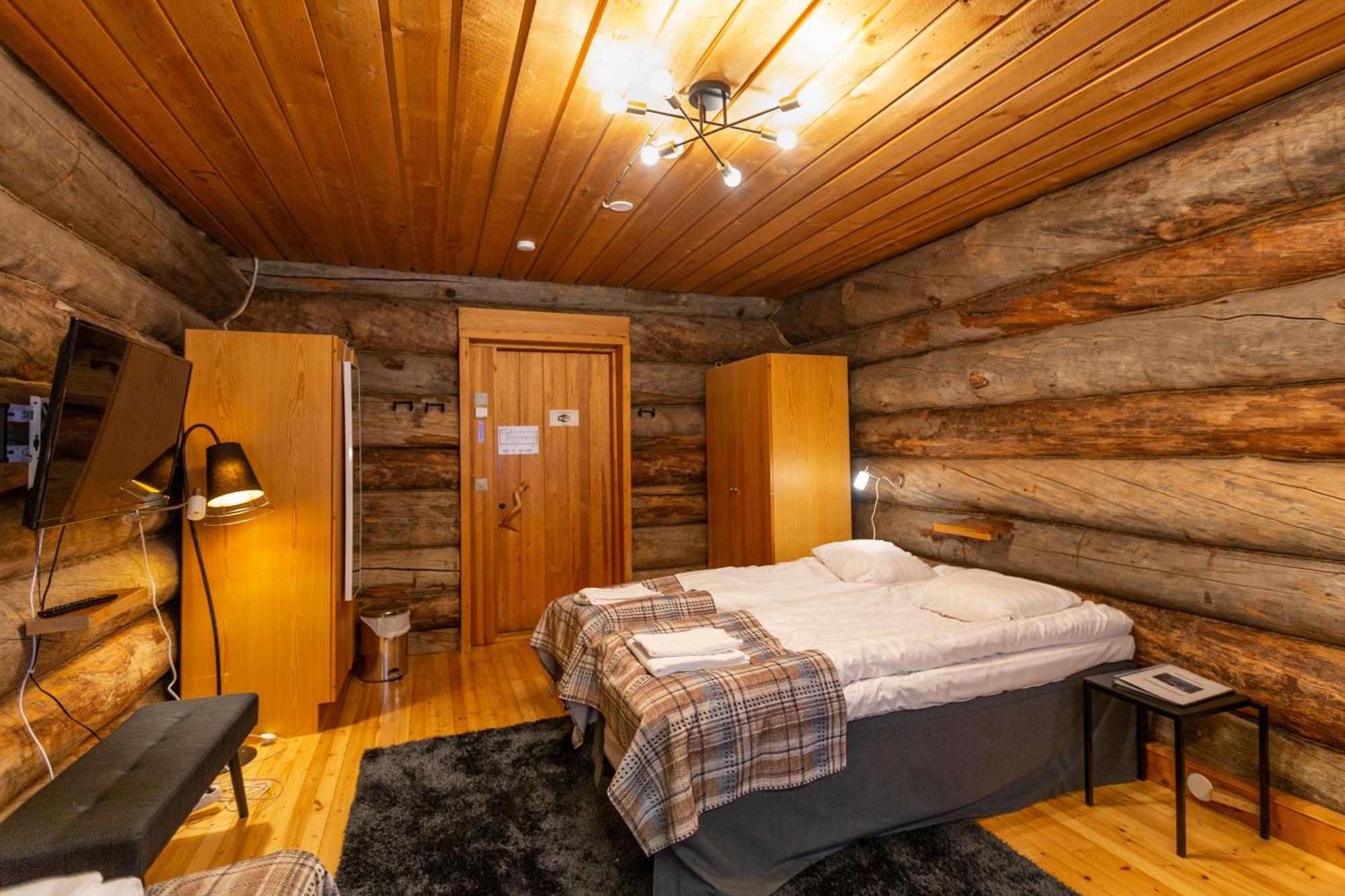 Kuukkeli Log Houses Aurora Resort Saariselkä Rum bild