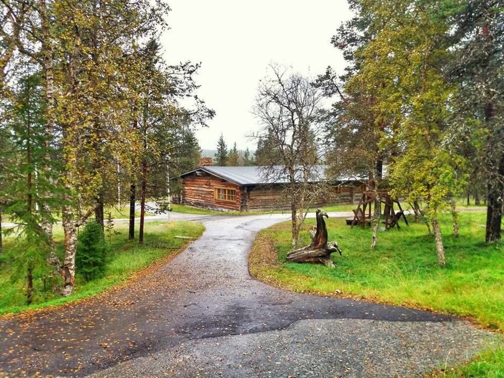 Kuukkeli Log Houses Aurora Resort Saariselkä Exteriör bild