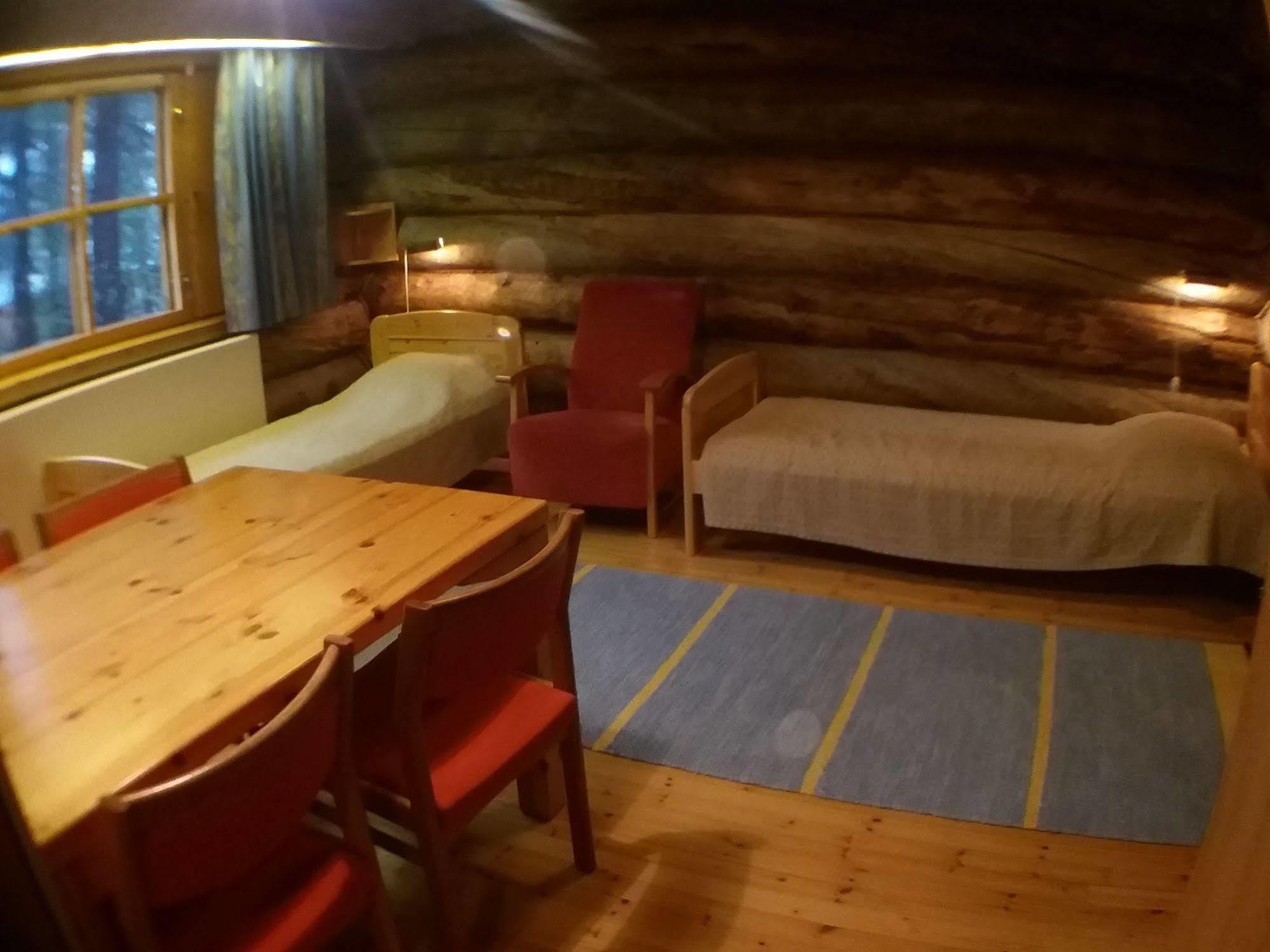 Kuukkeli Log Houses Aurora Resort Saariselkä Exteriör bild